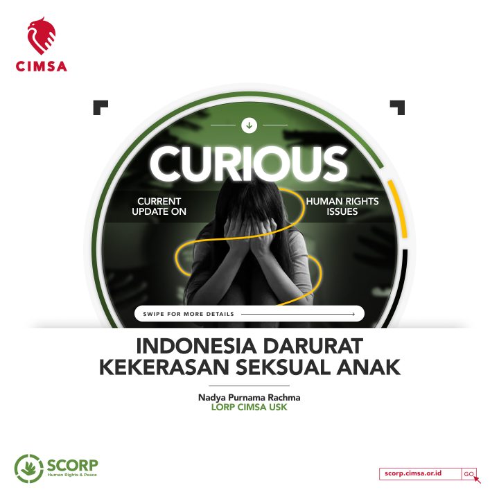 CURIOUS – Indonesia Darurat Kekerasan Seksual terhadap Anak